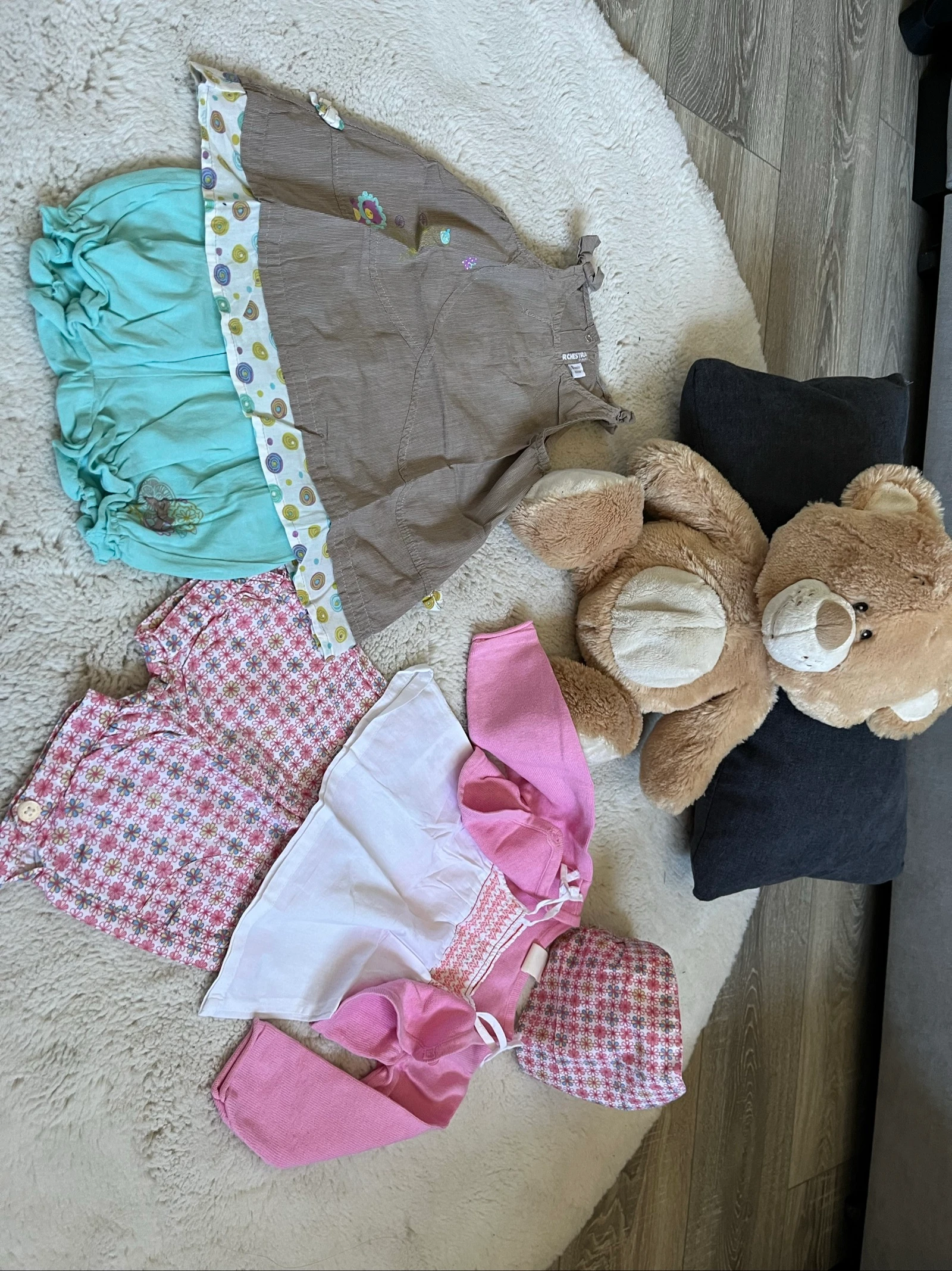 Lot ensembles bébé fille 6 mois